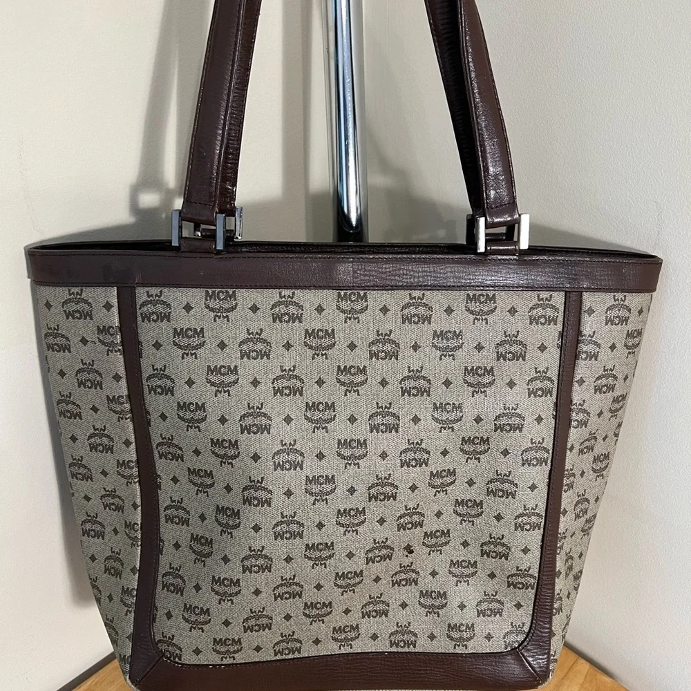 MCM Tote - Coated Canvas